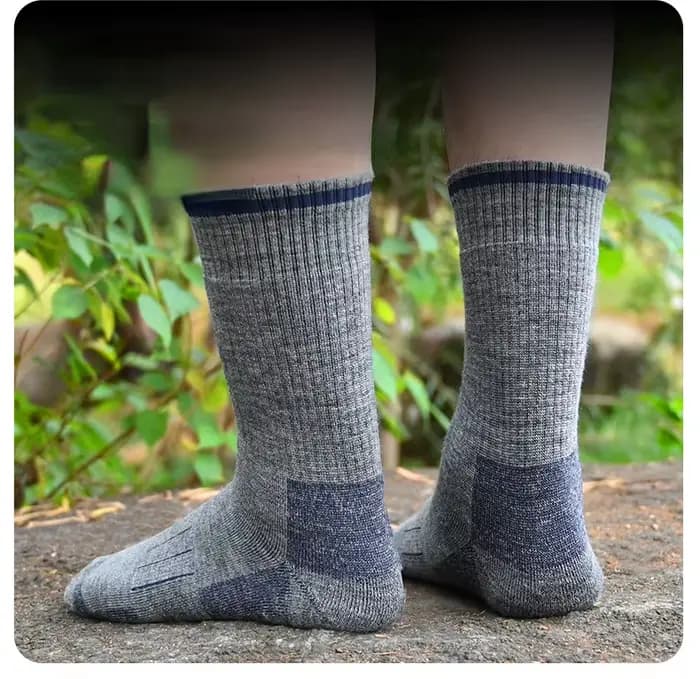 Chaussettes de randonnée en laine mérinos pour hommes et femmes