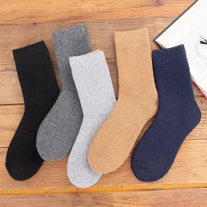 2025 nouveau hiver Super plus épais chaussettes chaudes laine hommes femmes