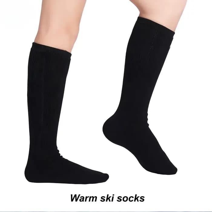 Chaussettes chauffantes rechargeables USB pour hommes et femmes