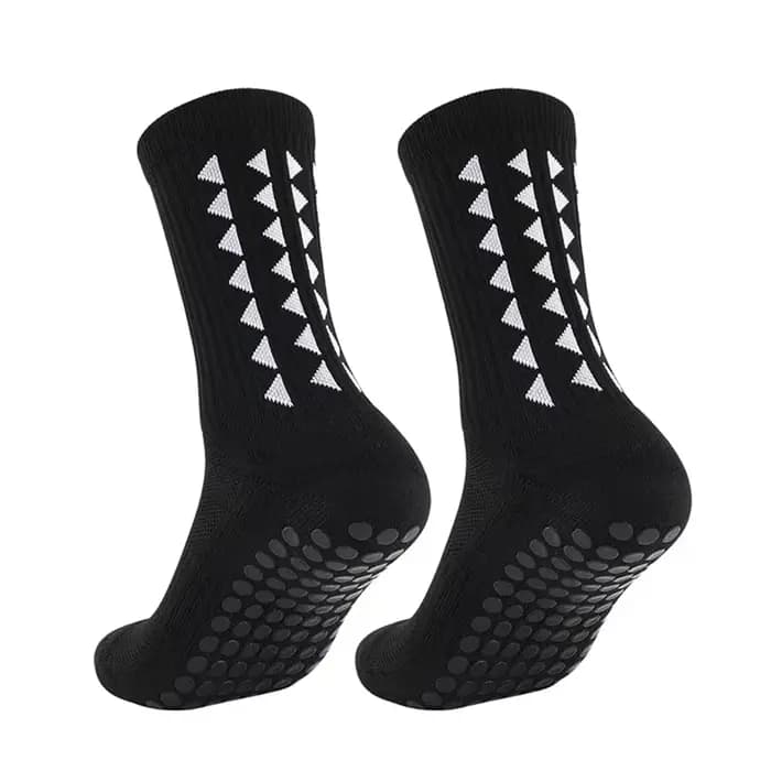 6 paires de chaussettes de sport antidérapantes pour hommes et femmes, chaussettes de football, chaussettes de rugby, chaussettes de cyclisme, chaussettes de course à pied, chaussettes d'exercice, cha