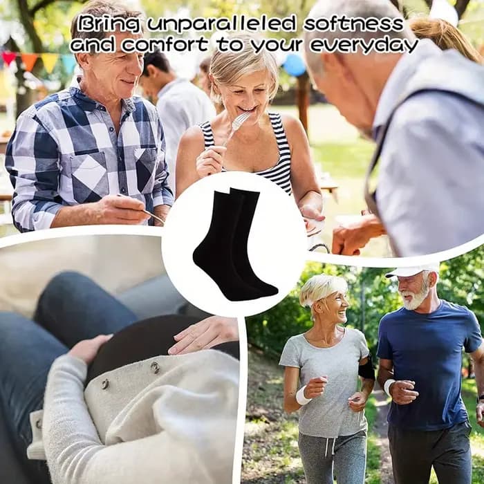 6 paires de bas pour hommes et femmes