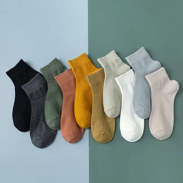 Chaussettes décontractées en coton pour hommes