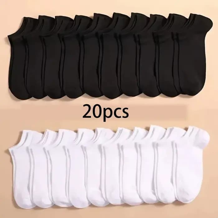 Chaussettes de sport unisexes couleur unie pour l'été et le printemps