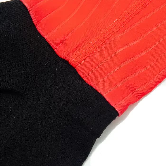 YKYWBIKE Aero chaussettes de cyclisme anti-dérapant Silicone ligne blanche
