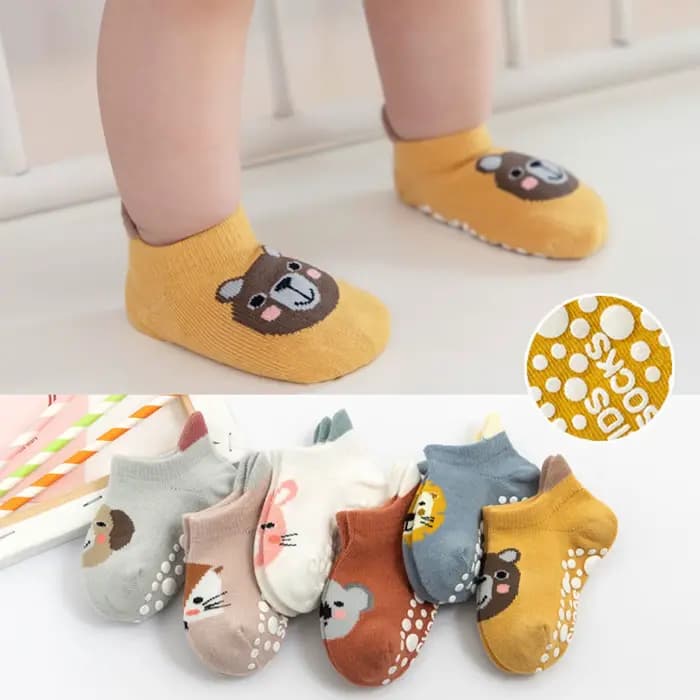 Citgeett-Chaussettes courtes coordonnantes pour nouveau-né fille et garçon