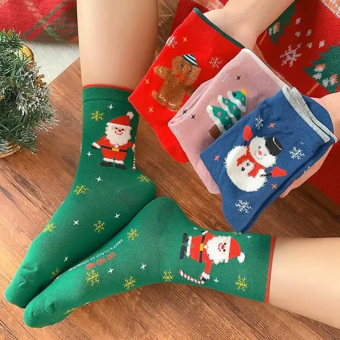 Chaussettes de Noël drôles pour hommes et femmes