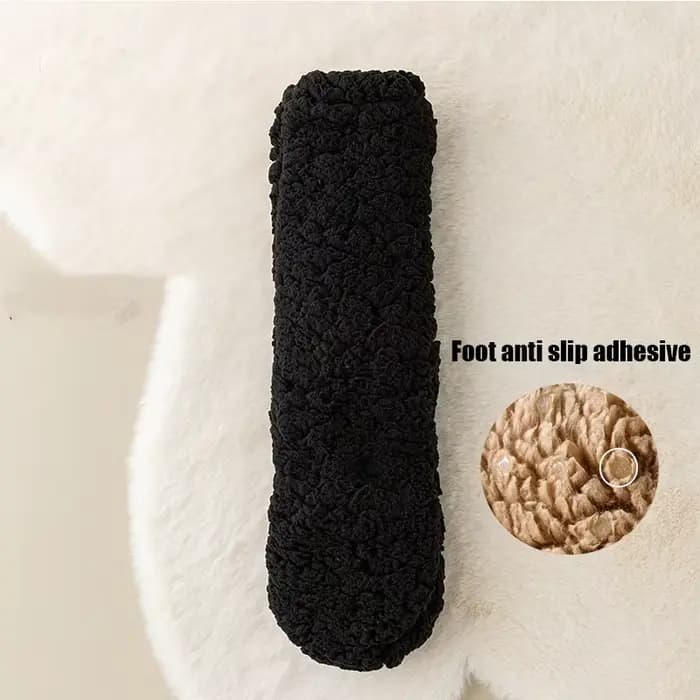 1/2 paires de chaussettes en polaire épaisse pour hommes