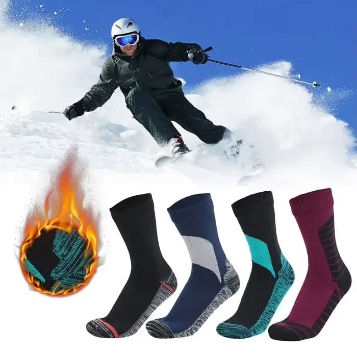 Chaussettes imperméables respirantes pour l'extérieur
