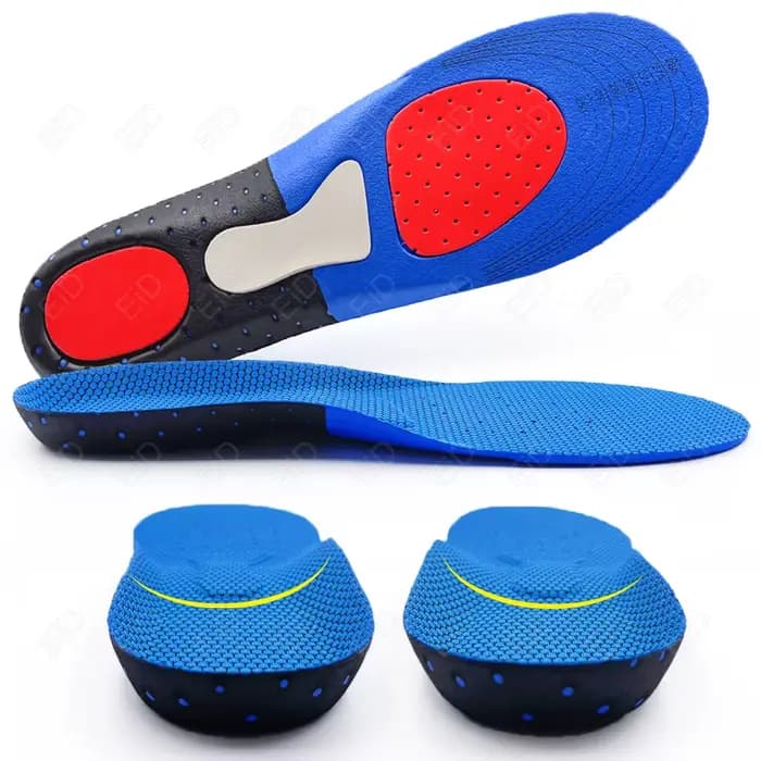 Semelles intérieures de Sport pour chaussures hommes femmes orthèses soutien de la voûte plantaire coussin de chaussure de Sport doux course insérer coussin semelle intérieure en mousse à mémoire de f