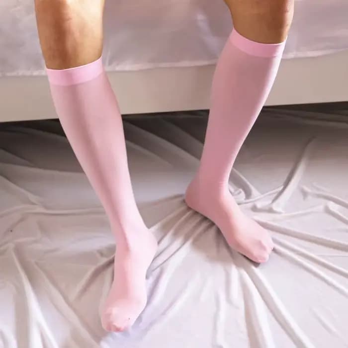 Chaussettes hautes pour hommes d'affaires formelles