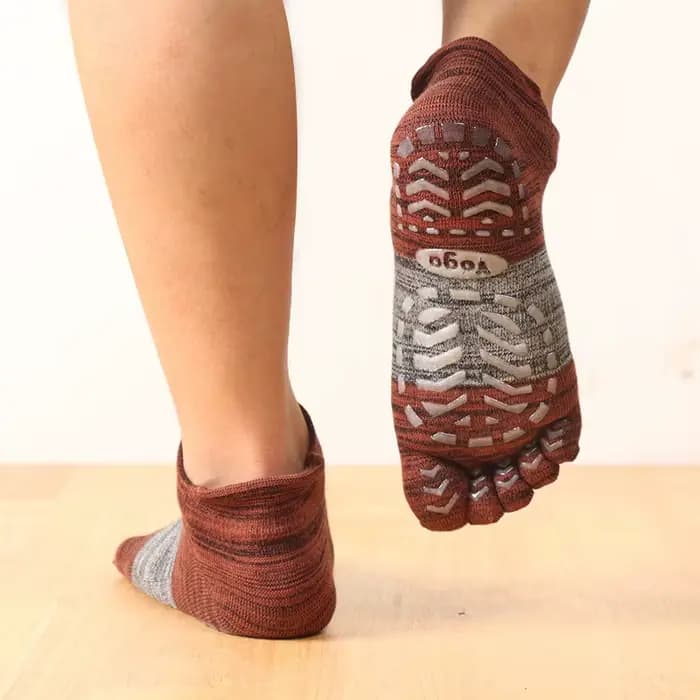 Chaussettes de Yoga à bout complet pour hommes