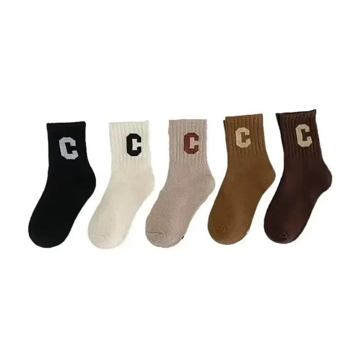 Chaussettes de sport chaudes en coton pour enfants