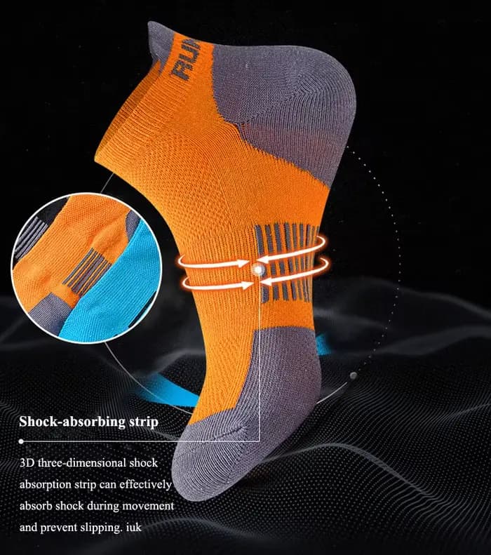 Chaussettes de sport d'été en coton fin pour hommes