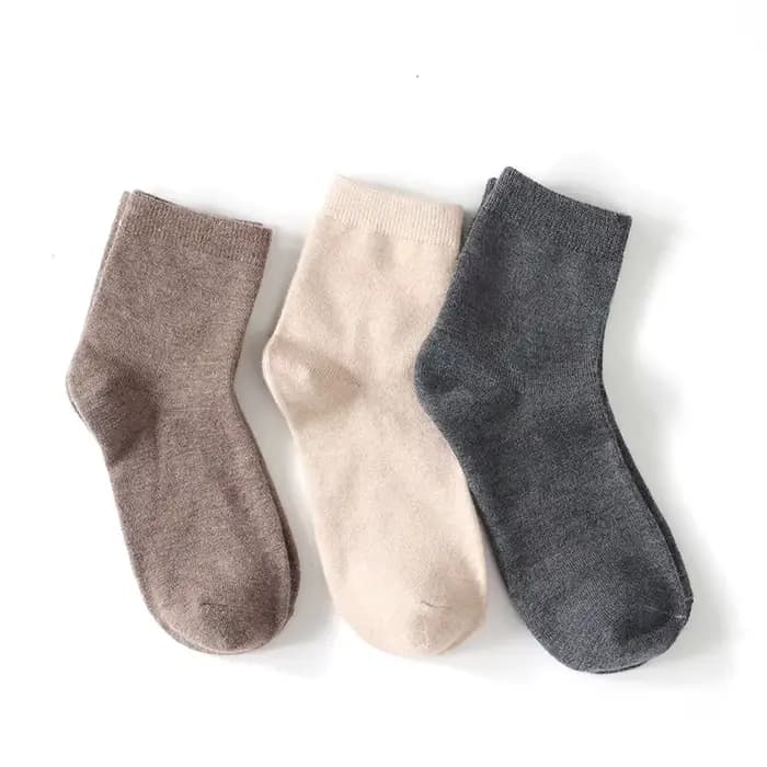 5 paires 100% laine chaussettes hiver hommes et femmes