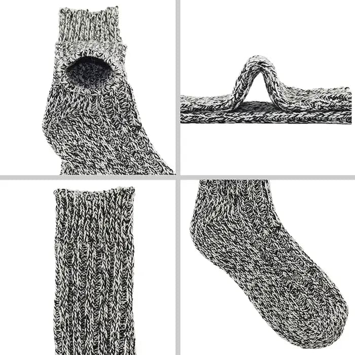 Chaussettes en laine mérinos de haute qualité pour hommes