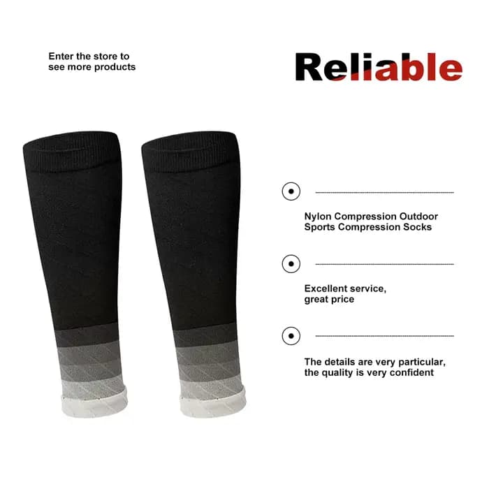Chaussettes de compression sportives pour hommes