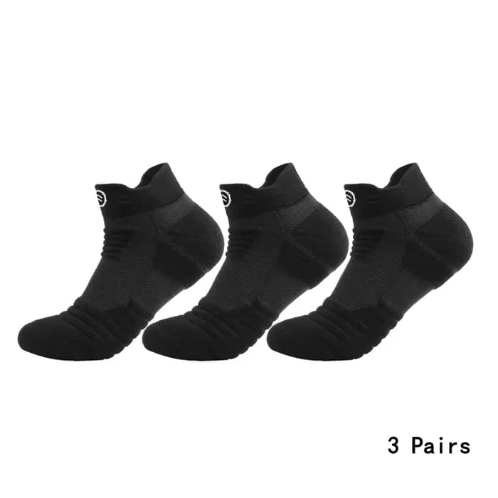 3 paires de chaussettes athlétiques en maille respirante