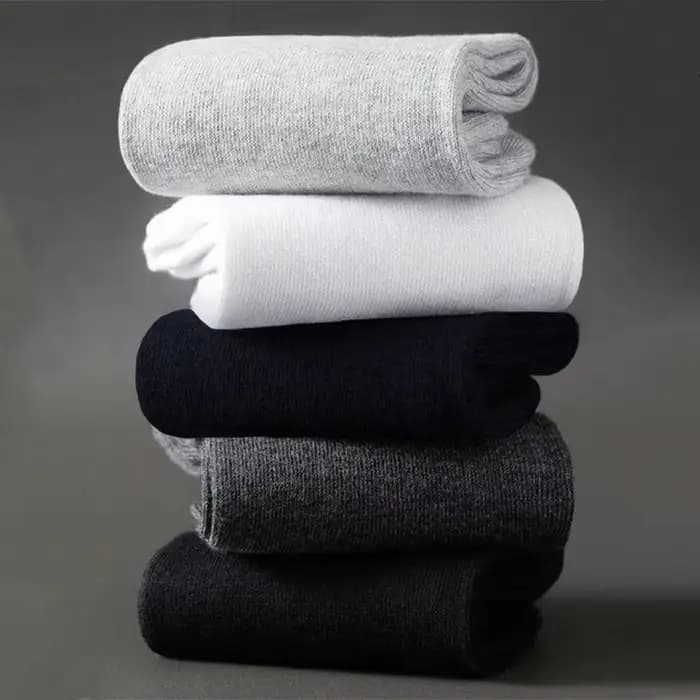 Chaussettes mi-longues en coton pour hommes