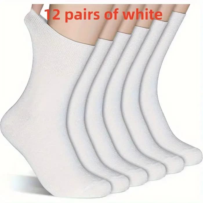 12 paires de chaussettes pour diabétiques