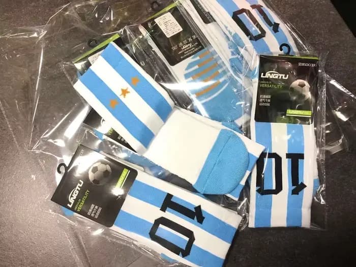 Chaussettes de football professionnelles pour enfants