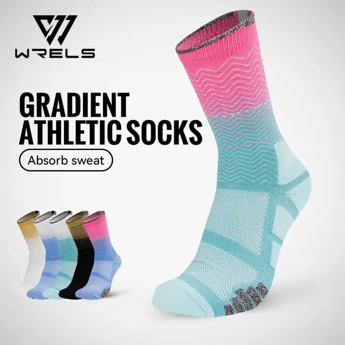 WRELS Chaussettes de course professionnelles pour marathon