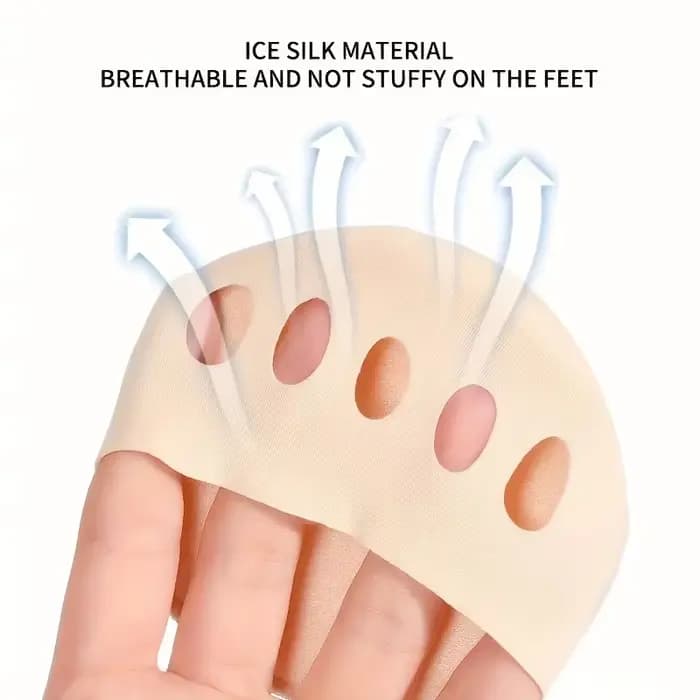 Coussinet de pied pour l'avant-pied à talons hauts, semelle intérieure antidérapante et anti-mousse, semelle intérieure confortable, Support métatarsien doux et Invisible