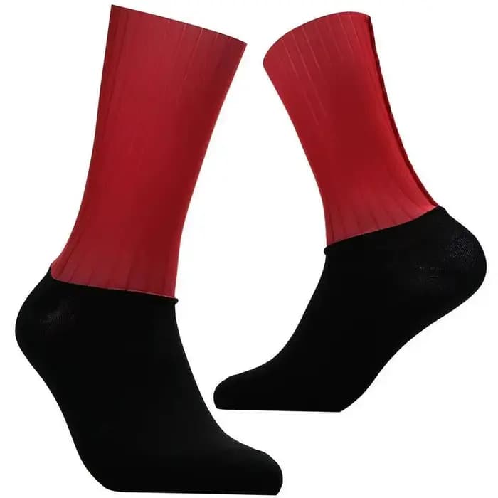 1 paire de chaussettes aérodynamiques pour vélo