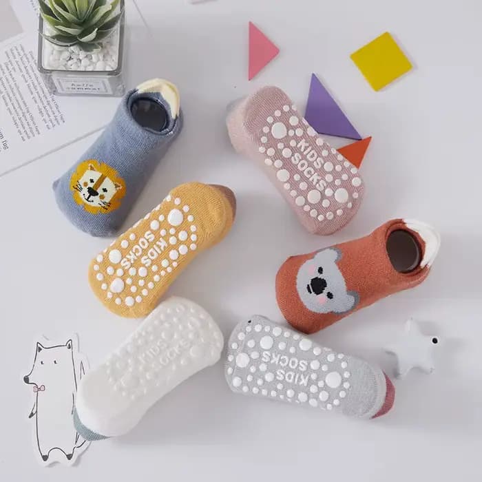 6 paires/lot nouveau-né bébé chaussettes enfants garçons filles coton dessin animé chaussette douce