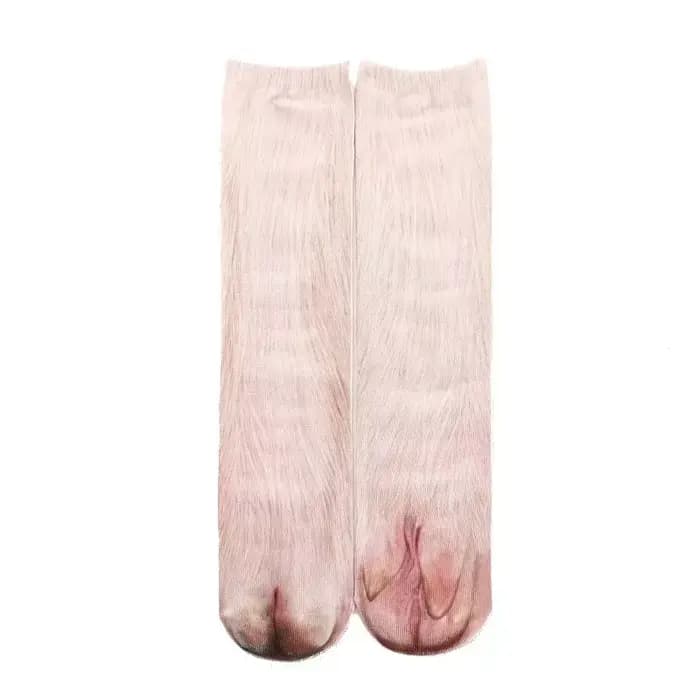 Nouveau drôle léopard tigre coton chaussettes pour femmes heureux Animal Kawaii unisexe chat
