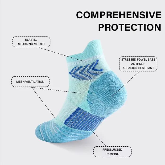 5 paires de chaussettes de basket-ball professionnelles pour femmes