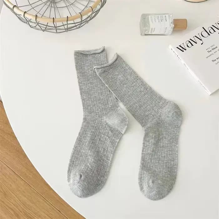 Chaussettes pour femmes mince été nouvelle couleur bonbon évider