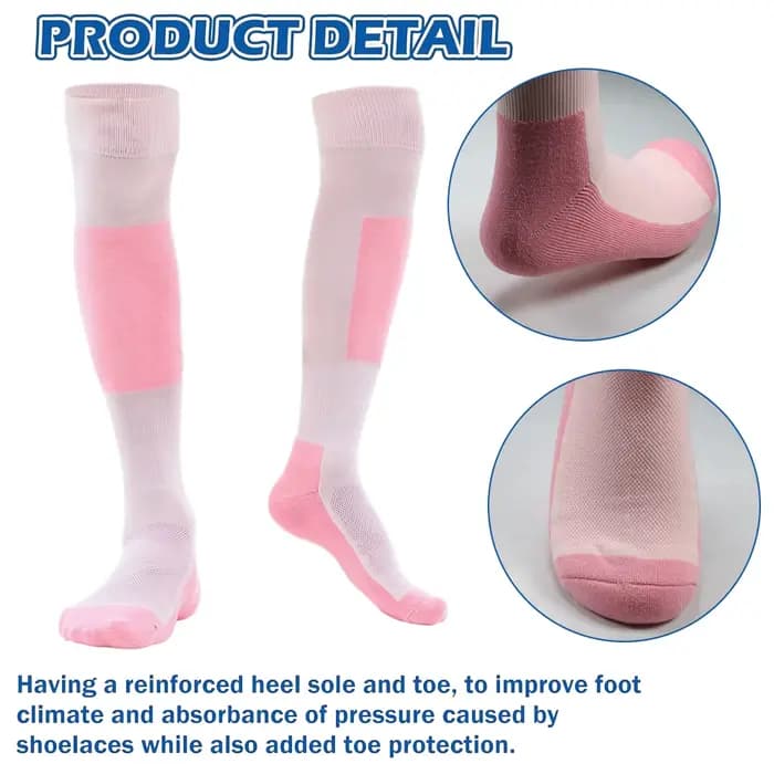 1 Paire de Chaussettes Hautes de Fencing pour Sabre et Floret – Confort et Soutien Optimaux – Bas de Sport pour Adultes