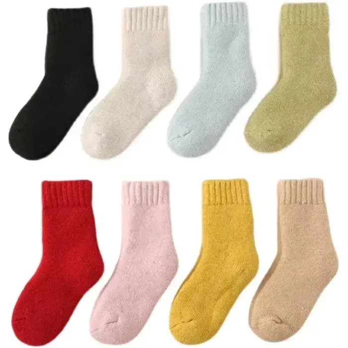 Chaussette en laine et cachemire pour bébé garçon et fille