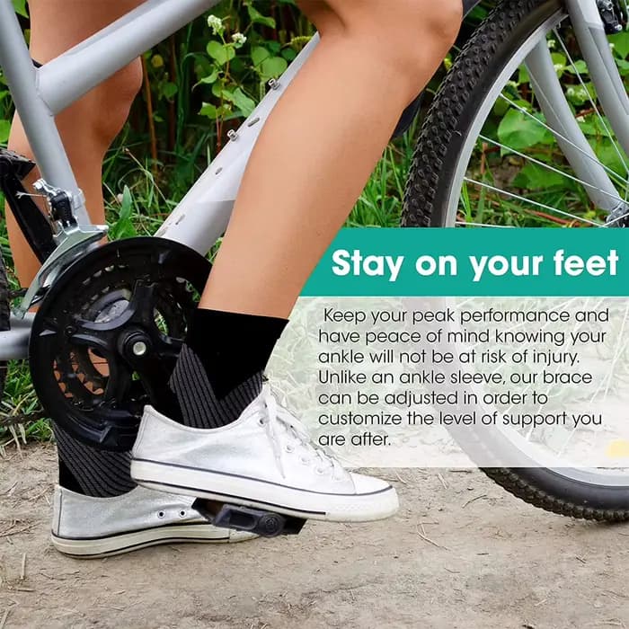 1 paire de chaussettes Nano pour neuropathie, manchon de Compression pour la cheville pour le gonflement, la fasciite plantaire, l'entorse, la neuropathie, pour femmes/hommes