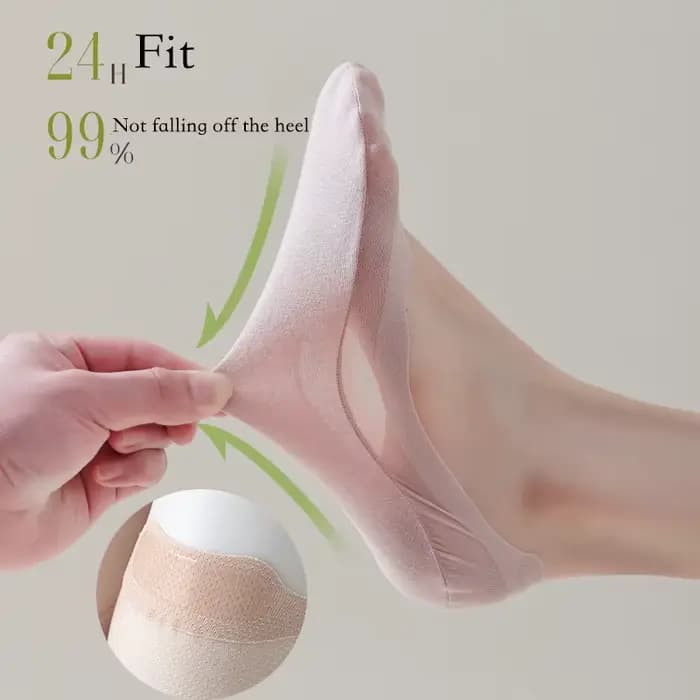 Chaussettes fines en soie glacée pour femmes et filles