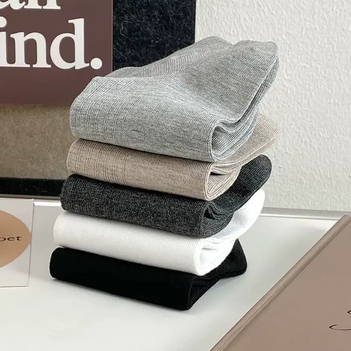 Chaussettes pour hommes nouveau printemps été Simple décontracté mince maille