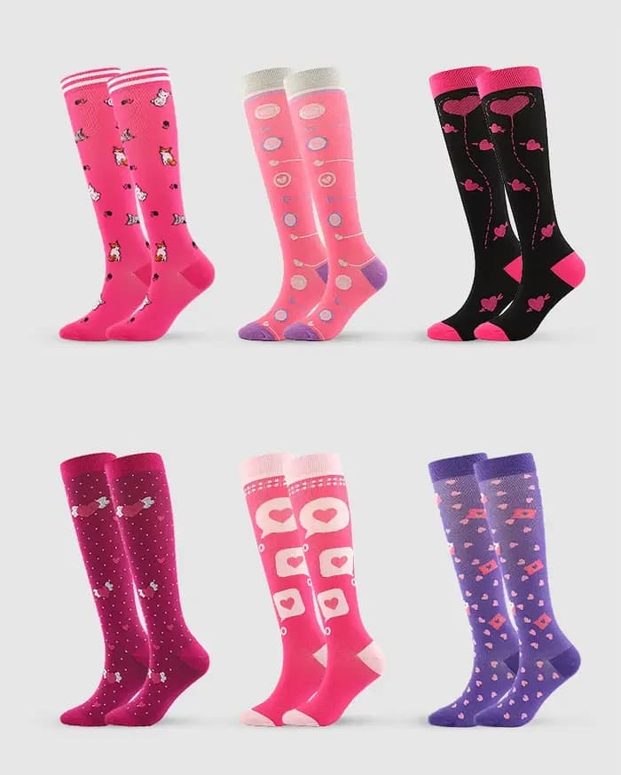 Chaussettes de Compression médicales pour hommes et femmes