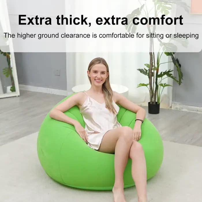 1 chaise longue gonflable pour adultes