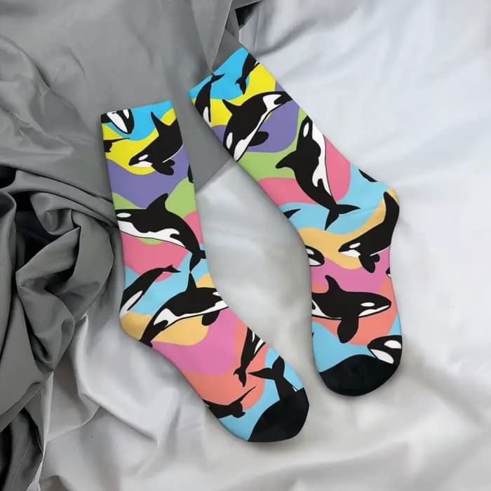 Chaussettes Orca Killer Whale Harajuku
