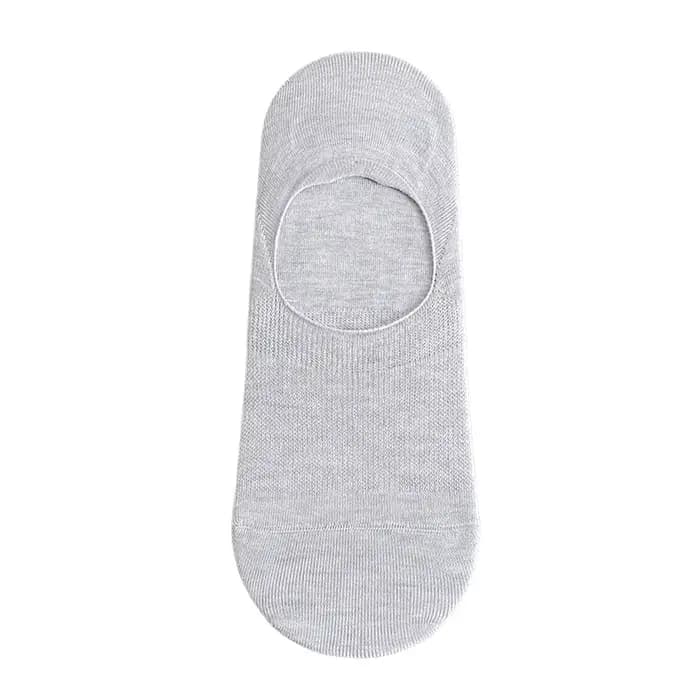 Chaussettes pour hommes nouvelle couleur unie Silicone anti-dérapant chaussettes de sport pas de spectacle respirant plaine décontracté hommes chaussettes invisibles confortables