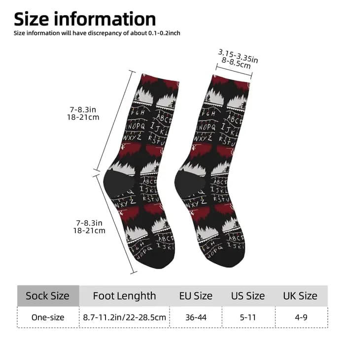 Cooses de noël lumières chaussettes Design bas antibactérien unisexe hommes