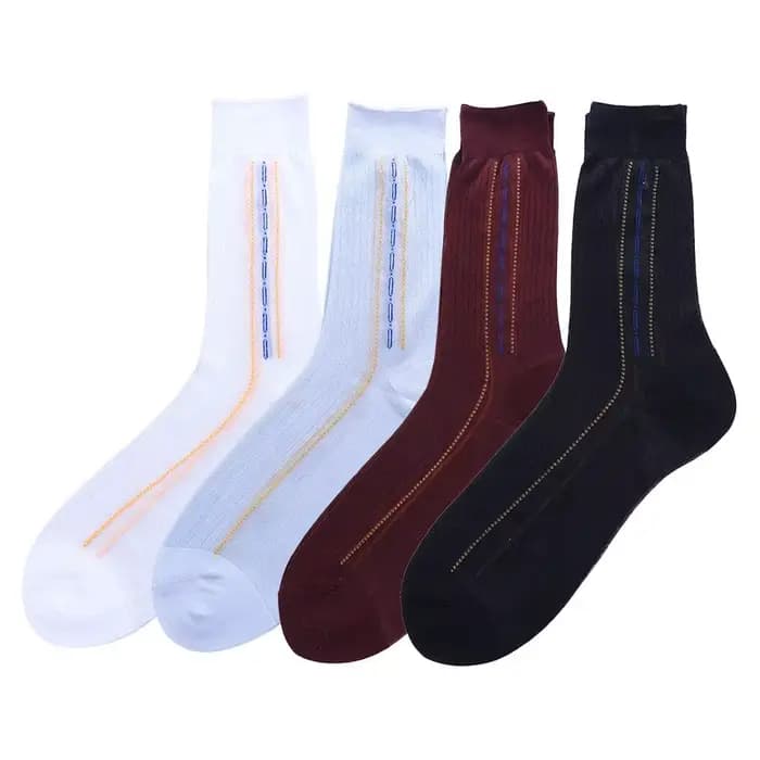 InjSocks-Chaussettes vintage en nylon pour hommes