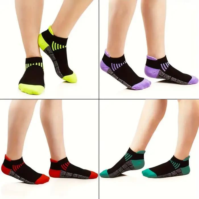 Hss 3 paires de chaussettes de cheville en coton biologique pour femmes