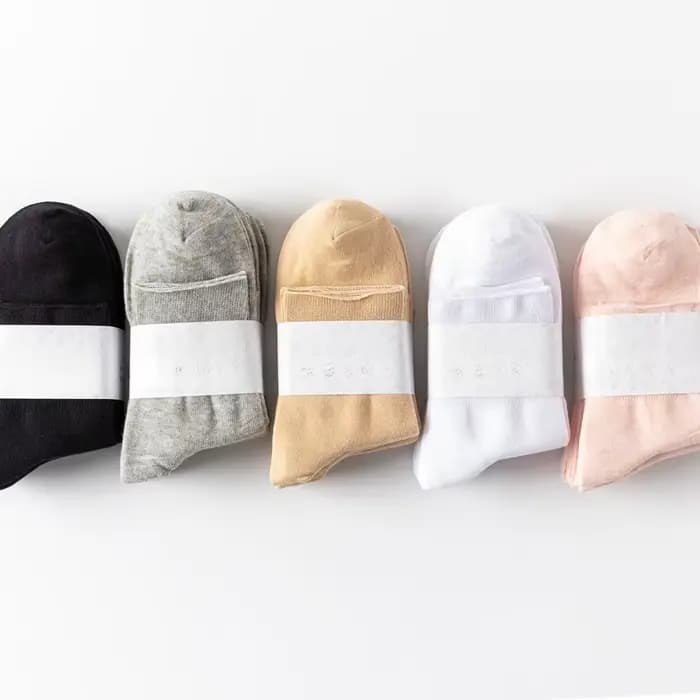 5 paires de chaussettes pour diabétiques sans liaison pour femmes enceintes et personnes âgées