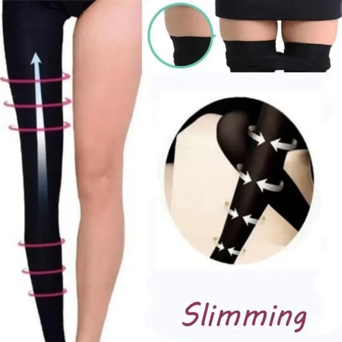Collants artificiel astiques de Grande Taille pour Femme
