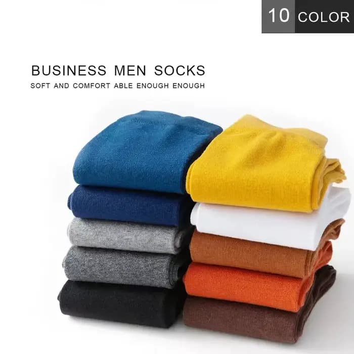 5 paires de chaussettes longues en coton pour hommes