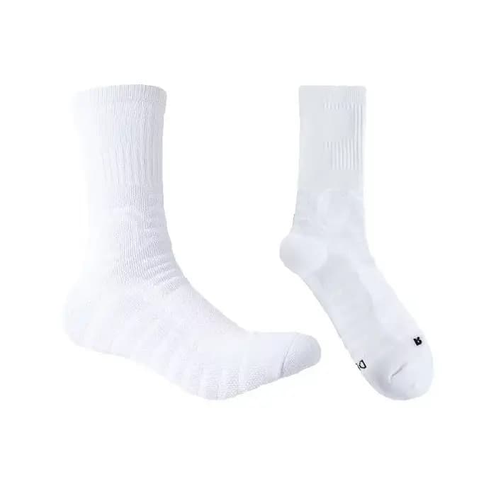Chaussettes de sport mi-longues pour hommes de haute qualité, confortables et absorbant les chocs, chaussettes de football, chaussettes de basket-ball