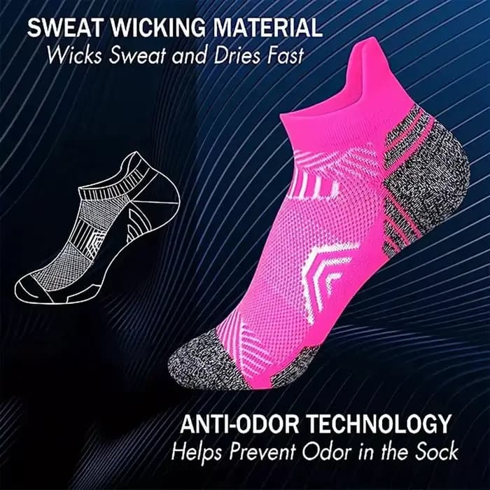 5 paires de chaussettes de sport pour femmes
