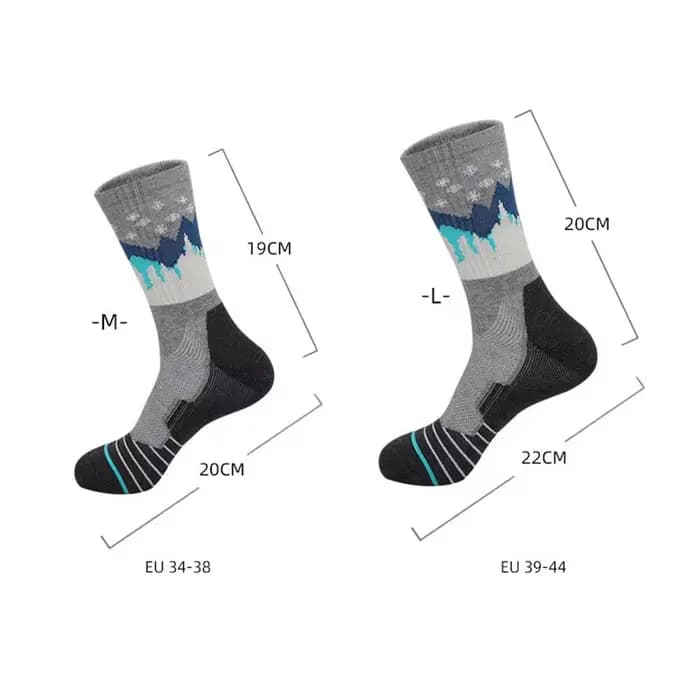 Chaussettes en laine mérinos
