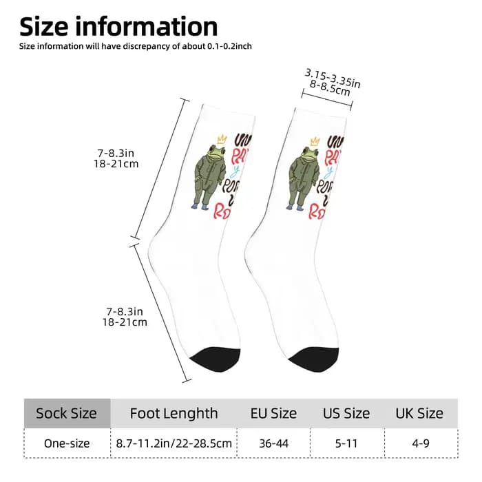 Chaussettes amusantes pour hommes et femmes